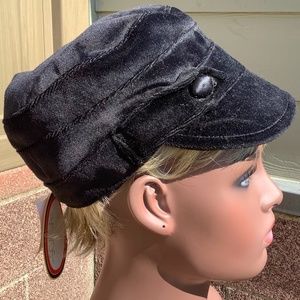 Scalia Black Pronto Cabby Hat (NWT)